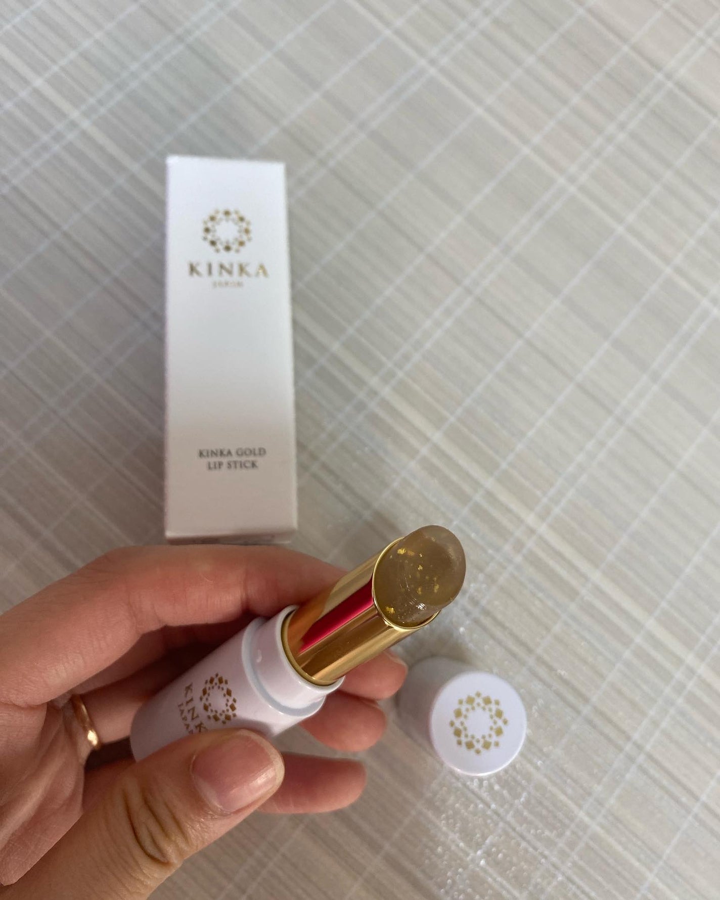 金華ゴールド リップグロス N/KINKA/リップグロスを使ったクチコミ(2枚目)