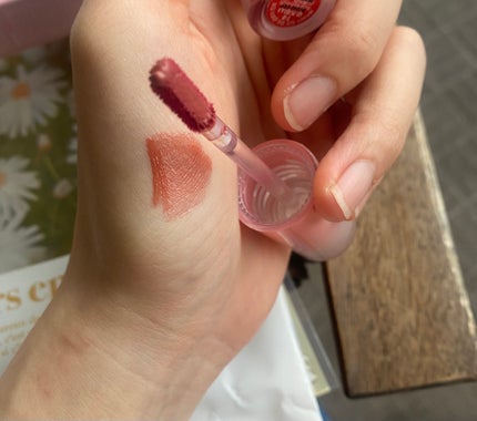 インク ムード グロイ ティント/PERIPERA/リップティントを使ったクチコミ(3枚目)