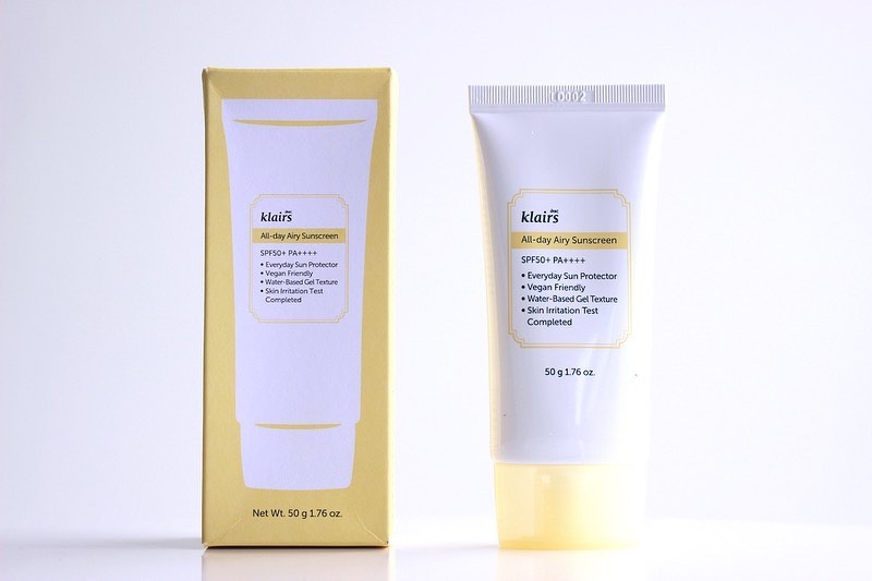 All-day エアリーサンスクリーン50g/Klairs/日焼け止めクリームを使ったクチコミ（1枚目）