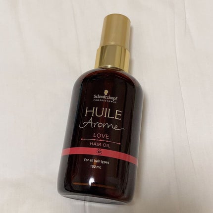 シュワルツコフ プロフェッショナル ユイルアローム ヘアオイル ラブのクチコミ「シュワルツコフ プロフェッショナル
ユイルアローム ヘアオイル ラブ   (値段は2000円代.....」(1枚目)
