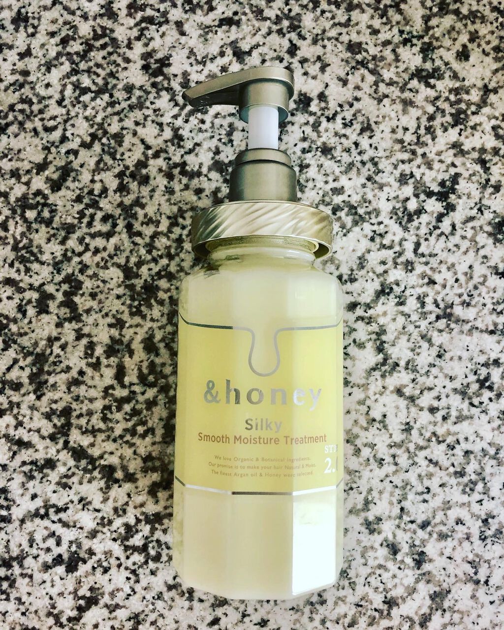 シルキー スムースモイスチャー シャンプー 1.0/ヘアトリートメント 2.0/&honey/市販シャンプーを使ったクチコミ(5枚目)