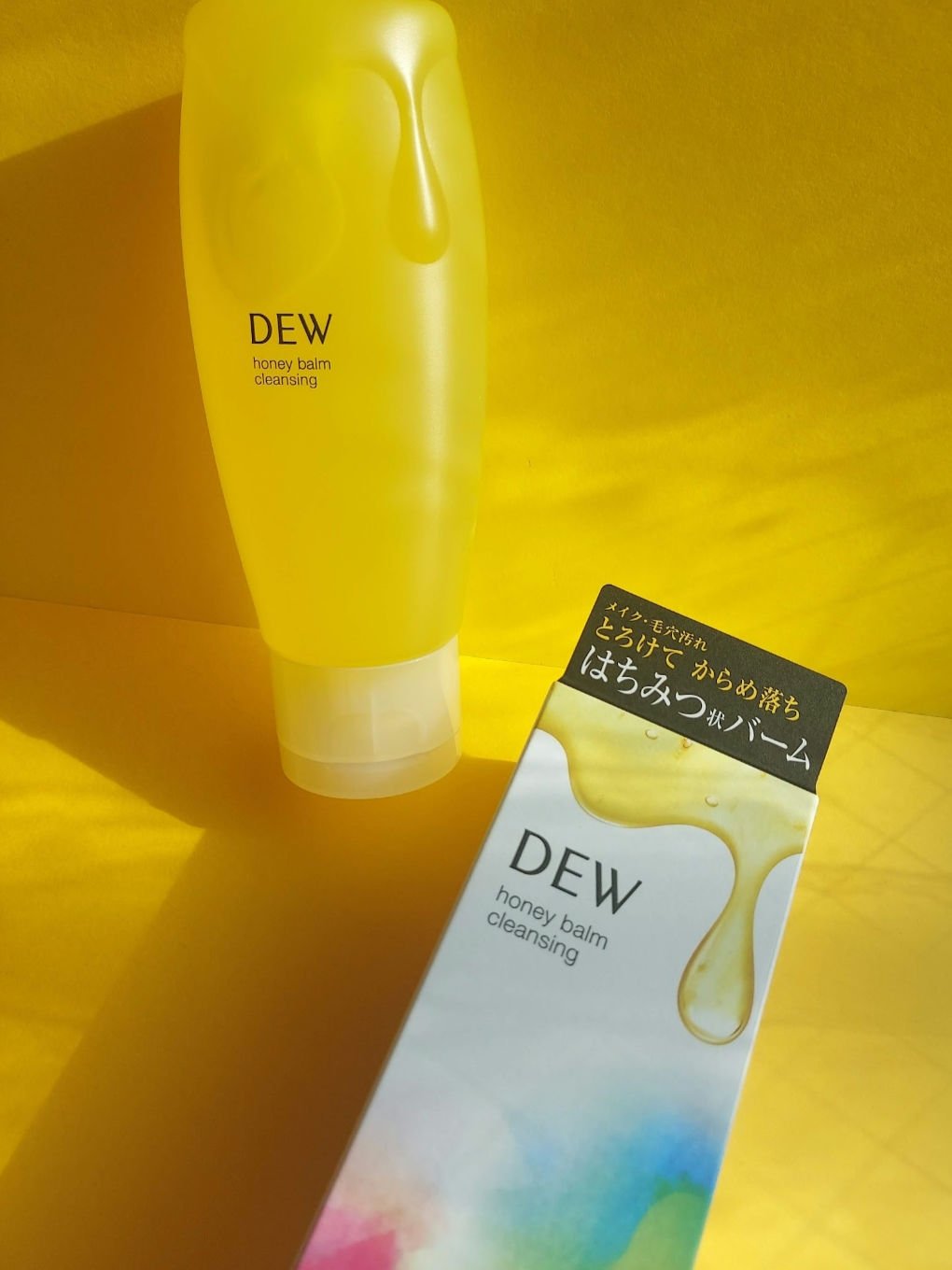 ハニーバームクレンジング 180g/DEW/クレンジングバームを使ったクチコミ（1枚目）