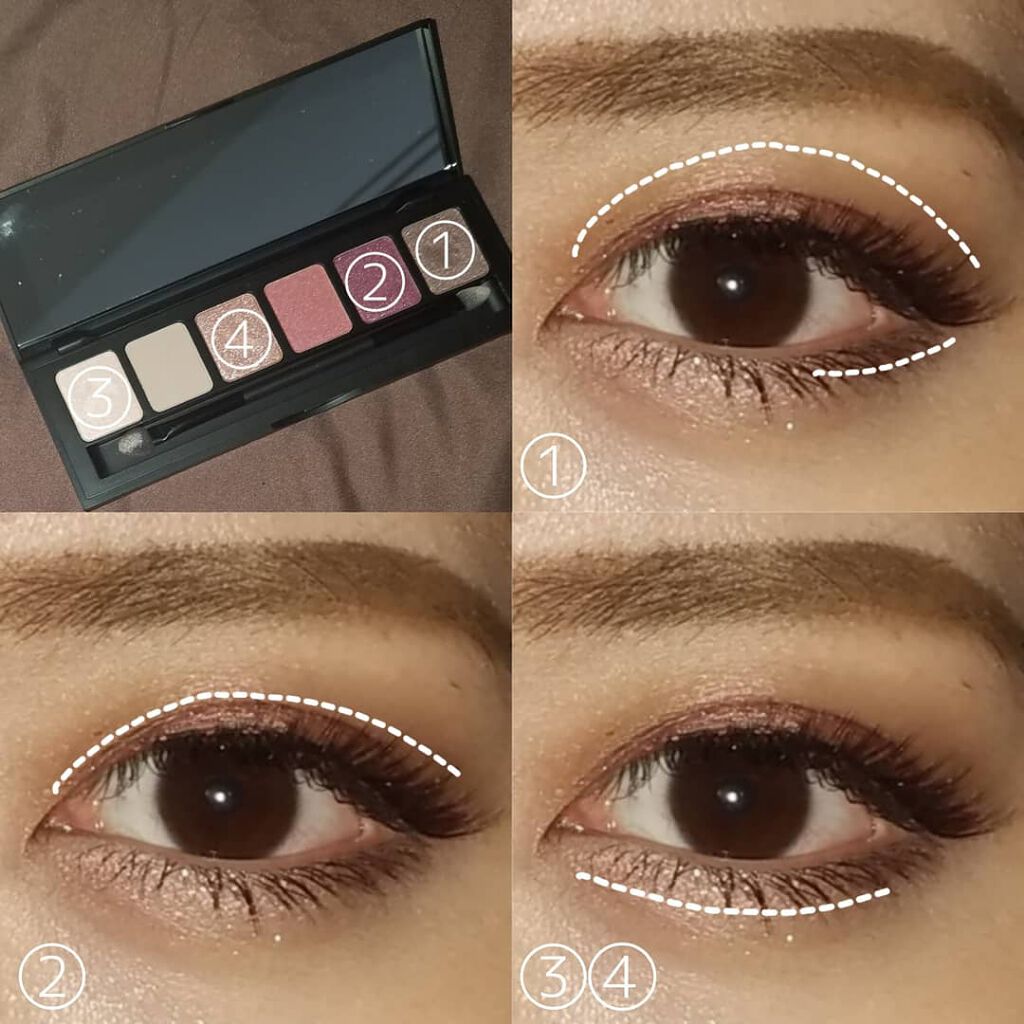 マイシャドウパレット/play on make/アイシャドウパレットを使ったクチコミ(2枚目)