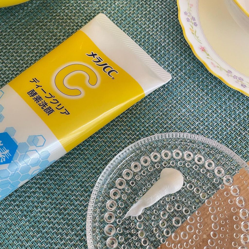 ディープクリア酵素洗顔	/メラノCC/洗顔フォームを使ったクチコミ(5枚目)