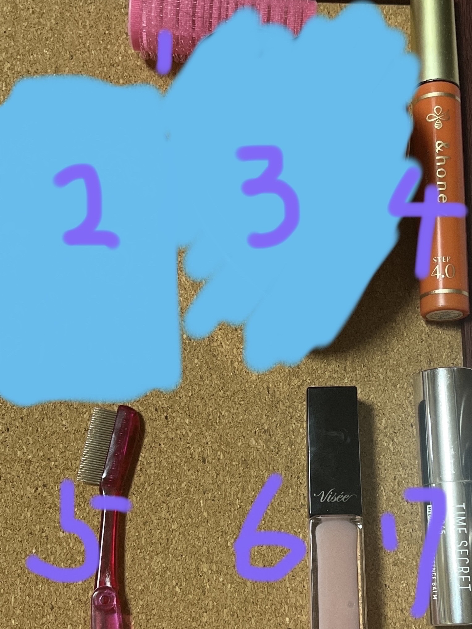 ヘアロールピン 4個 HAIR ROLLER PINS 化粧小道具 フィリミリ 韓国コスメ オリーブヤング公式 