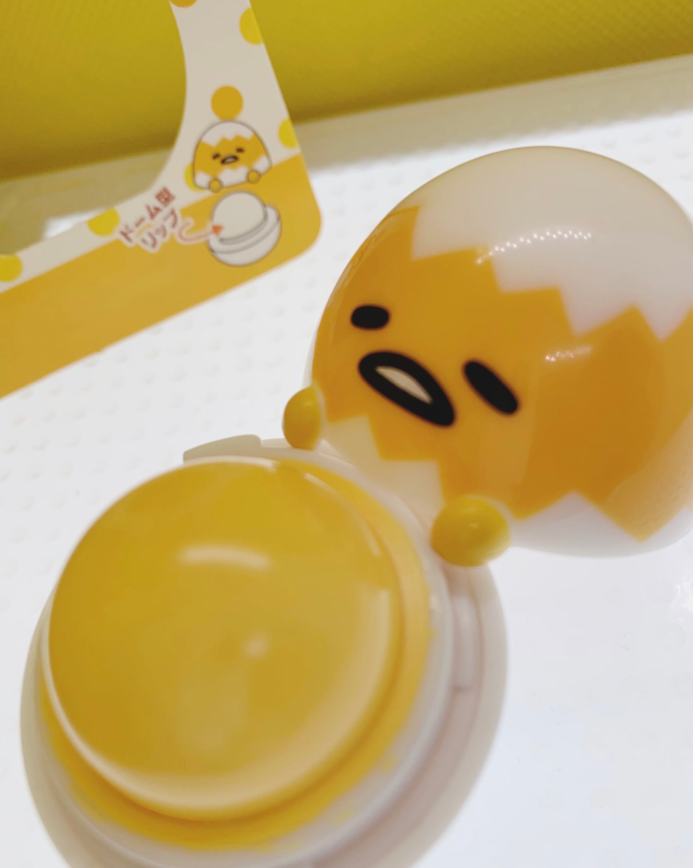 ぐでたまリップクリーム/RACE/リップクリームを使ったクチコミ(3枚目)