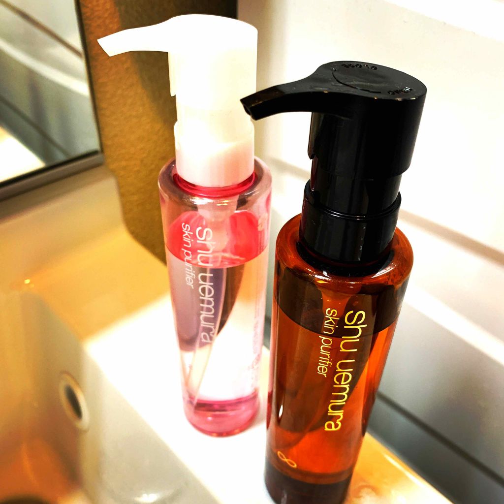 フレッシュシャインクリア クレンジング オイル/shu uemura/オイルクレンジングを使ったクチコミ（3枚目）