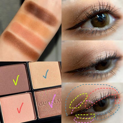 オンブル ジェ/GUERLAIN/アイシャドウパレットを使ったクチコミ(5枚目)