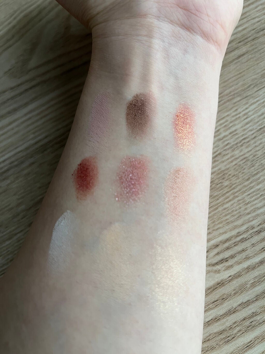 ギャラクシー9色アイシャドウパレット/DiTO/アイシャドウパレットを使ったクチコミ(3枚目)