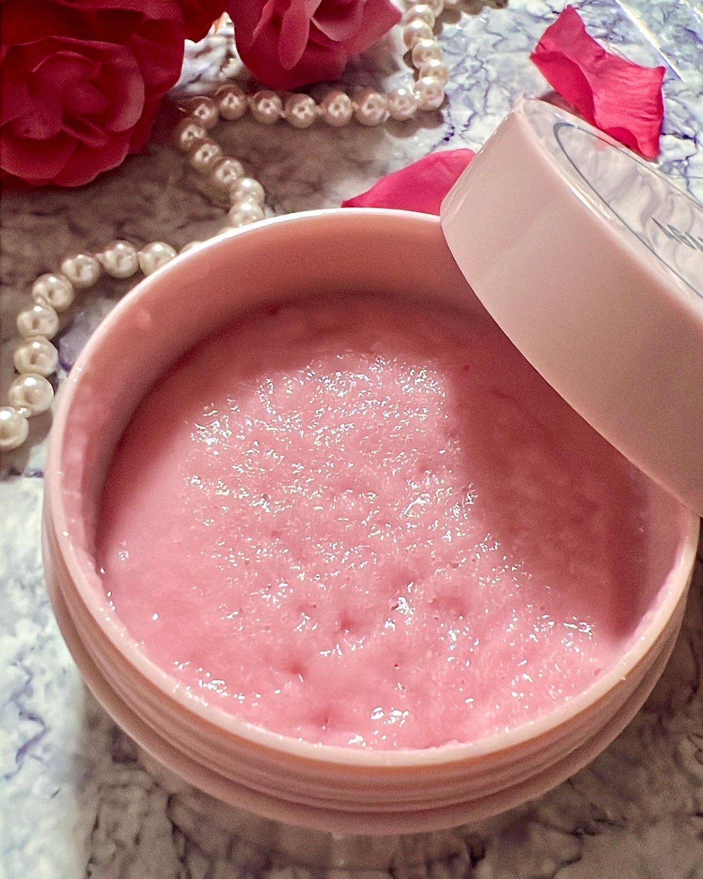 Q+Me スウィート ボム タラソ スクラブ/AGARISM/バストケア・ヒップケアを使ったクチコミ(2枚目)