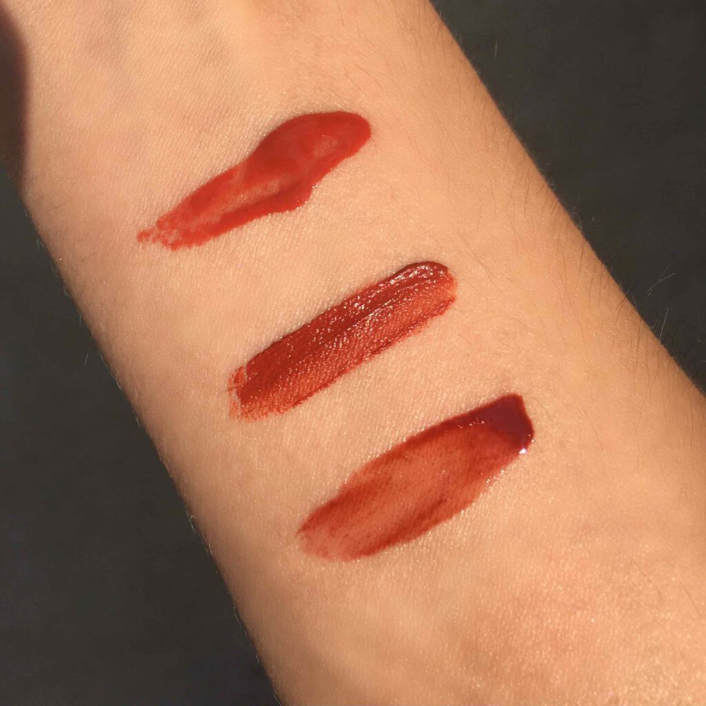 ジューシーラスティングティント/rom&nd/リップティントを使ったクチコミ(2枚目)