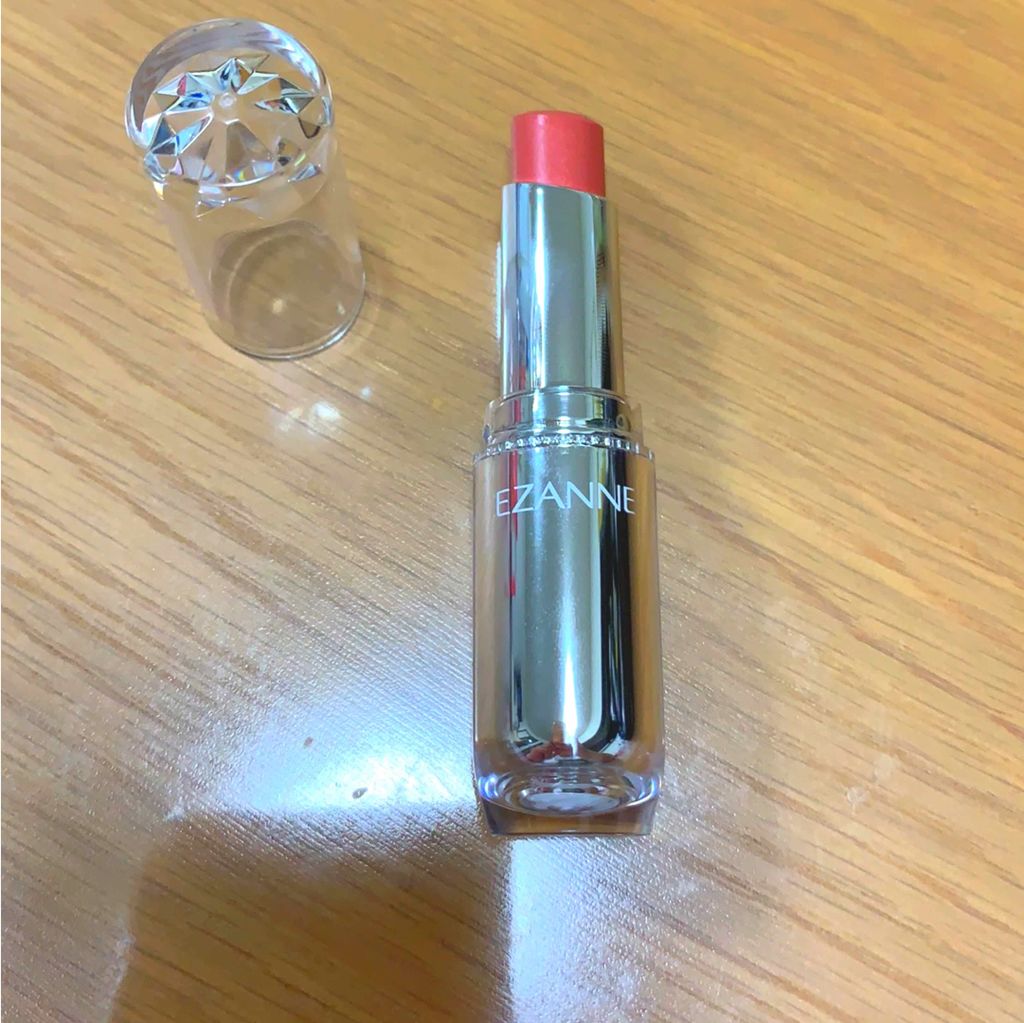 ラスティンググロスリップ/CEZANNE/口紅を使ったクチコミ（3枚目）