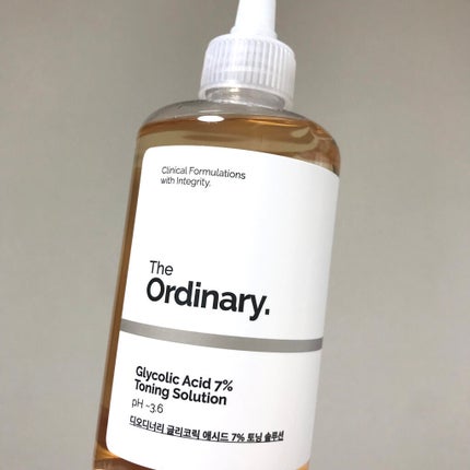 Glycolic Acid 7% Toning  Solution/The Ordinary/ブースター・導入液を使ったクチコミ(1枚目)