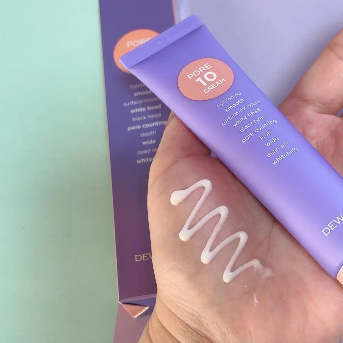 ポアーテンクリーム/DEWYCEL/化粧下地を使ったクチコミ（2枚目）