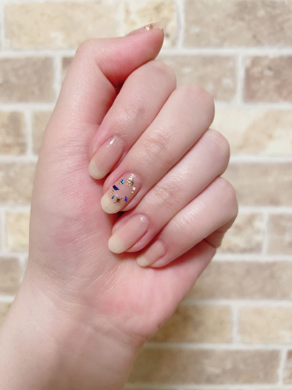 Somptueux(ソンプチュー) ネイルポリッシュ/DAISO/マニキュアを使ったクチコミ（2枚目）