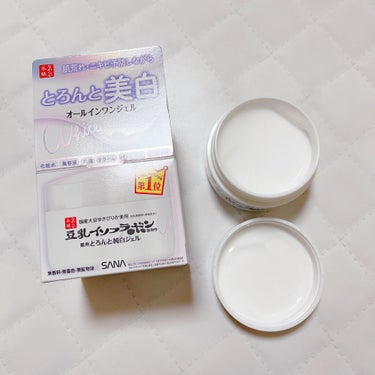 とろんと濃ジェル 薬用美白 N/なめらか本舗/オールインワン化粧品を使ったクチコミ（2枚目）