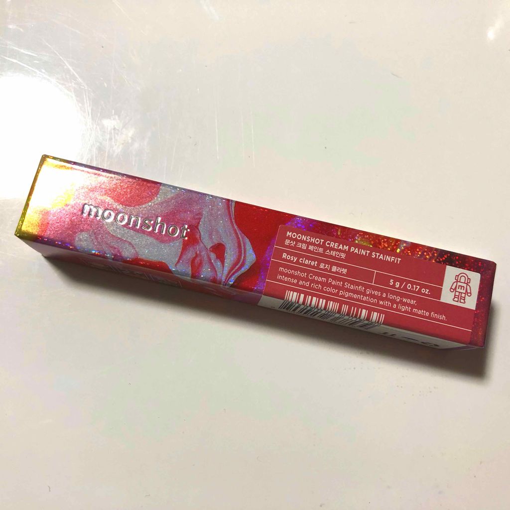 クリームペイント ステインフィット/moonshot/口紅を使ったクチコミ（2枚目）