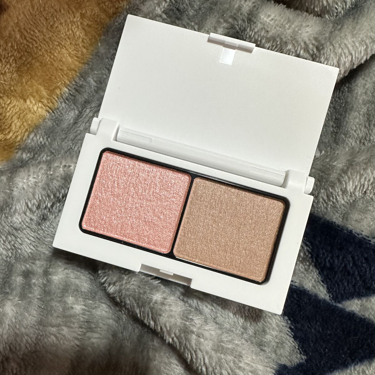 エテュセ アイエディション(カラーパレット) R728 絶対的ピンクベージュ（数量限定）/ettusais/アイシャドウパレットを使ったクチコミ（2枚目）