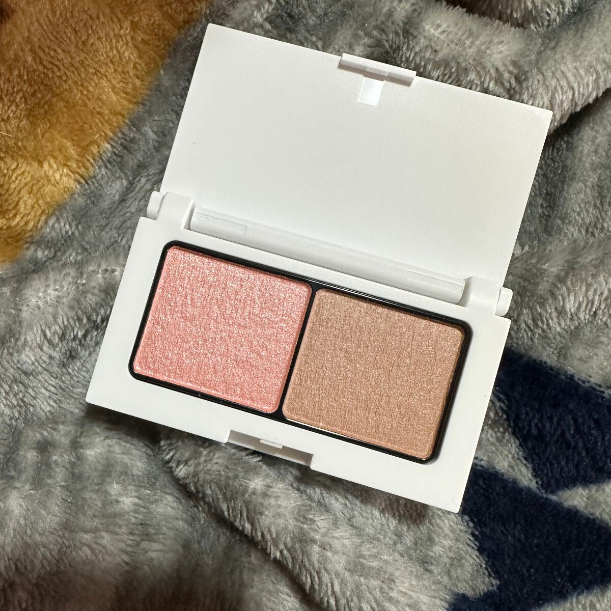 エテュセ アイエディション(カラーパレット) R728 絶対的ピンクベージュ(数量限定)/ettusais/アイシャドウパレットを使ったクチコミ(2枚目)