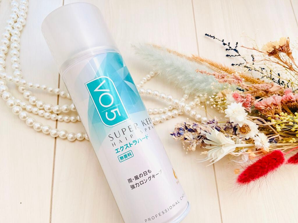 スーパーキープヘアスプレイ<エクストラハード> 無香料/VO5/ヘアスプレーを使ったクチコミ(2枚目)