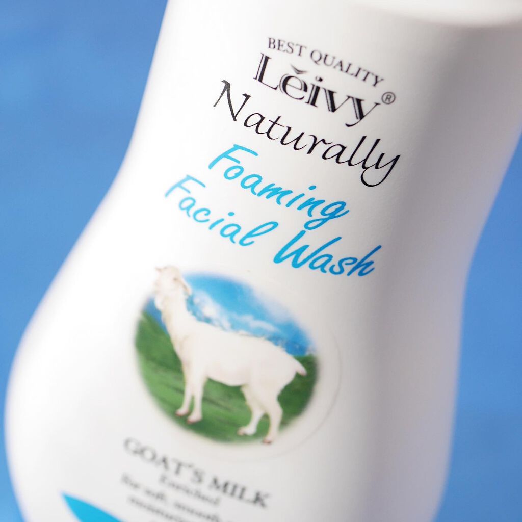 レイヴィーフォームフェイシャルウォッシュ ゴートミルク/Leivy/洗顔フォームを使ったクチコミ(4枚目)