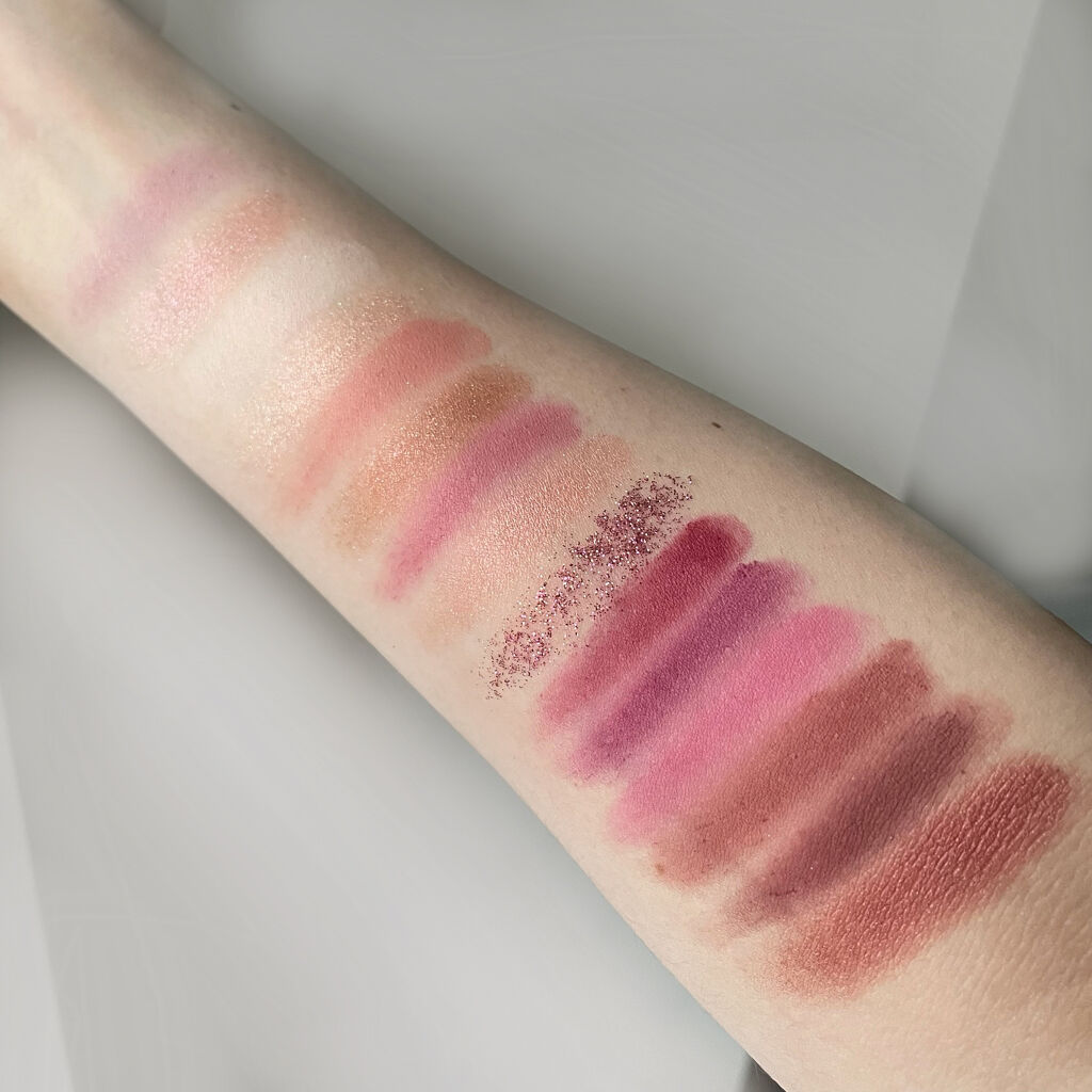 プレイカラーアイパレット ローズボム/ETUDE/アイシャドウパレットを使ったクチコミ（2枚目）