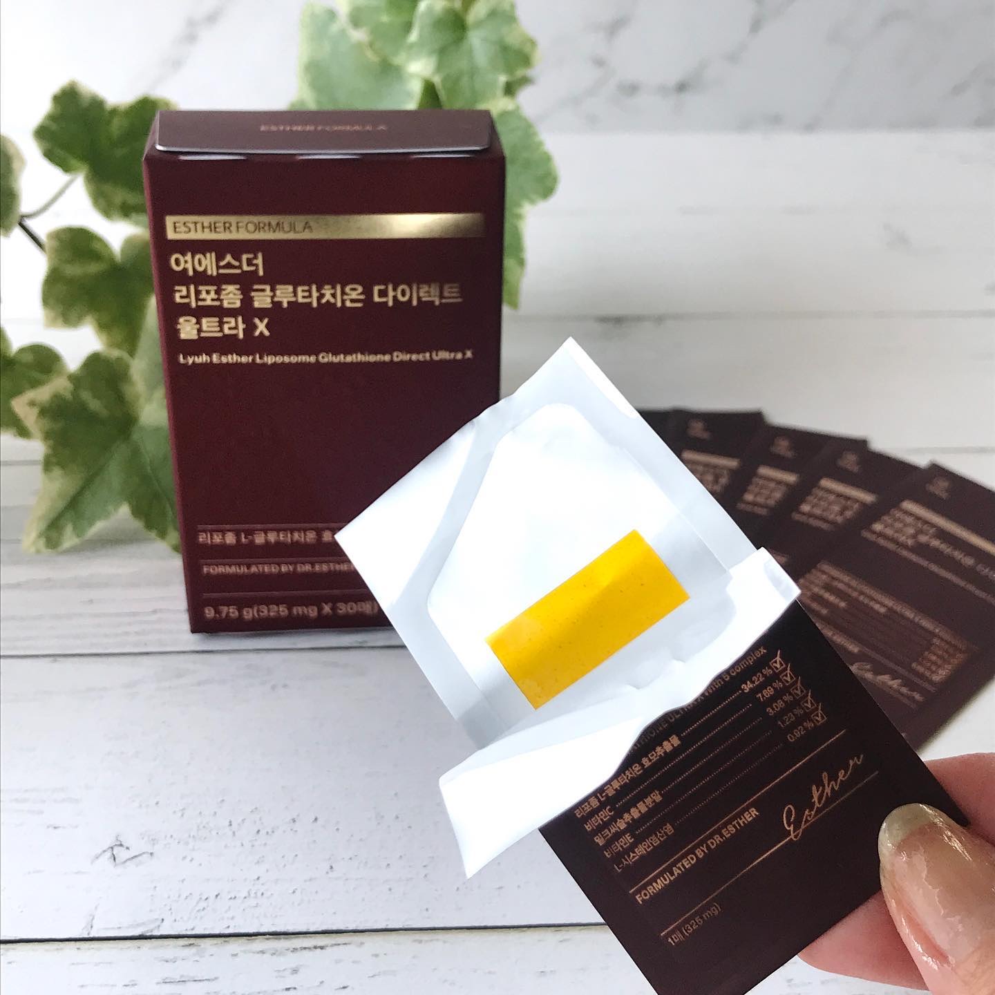 ヨエスターGLTダイレクトウルトラX/ESTHER FORMULA/美容サプリメントを使ったクチコミ（3枚目）