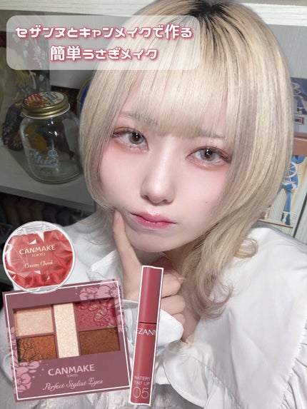 パーフェクトスタイリストアイズ/キャンメイク/アイシャドウパレットを使ったクチコミ(1枚目)