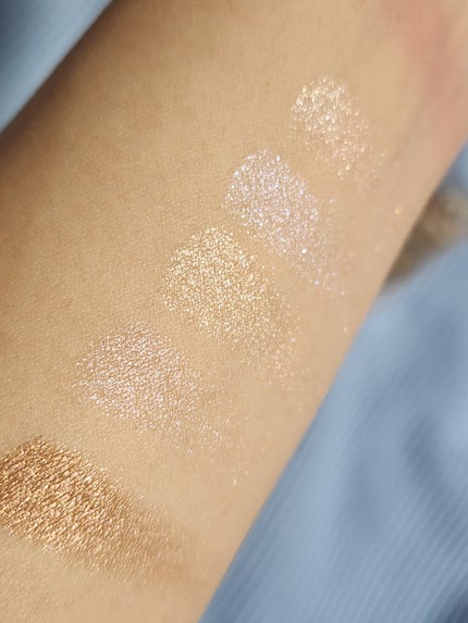 Mood Shower Face Palette/unleashia/パウダーハイライトを使ったクチコミ(3枚目)