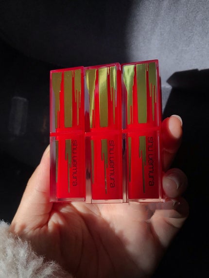 ゆり on LIPS 「シュウウエムラ 色番:①#METMBR786(マット赤茶色) ..」(9枚目)