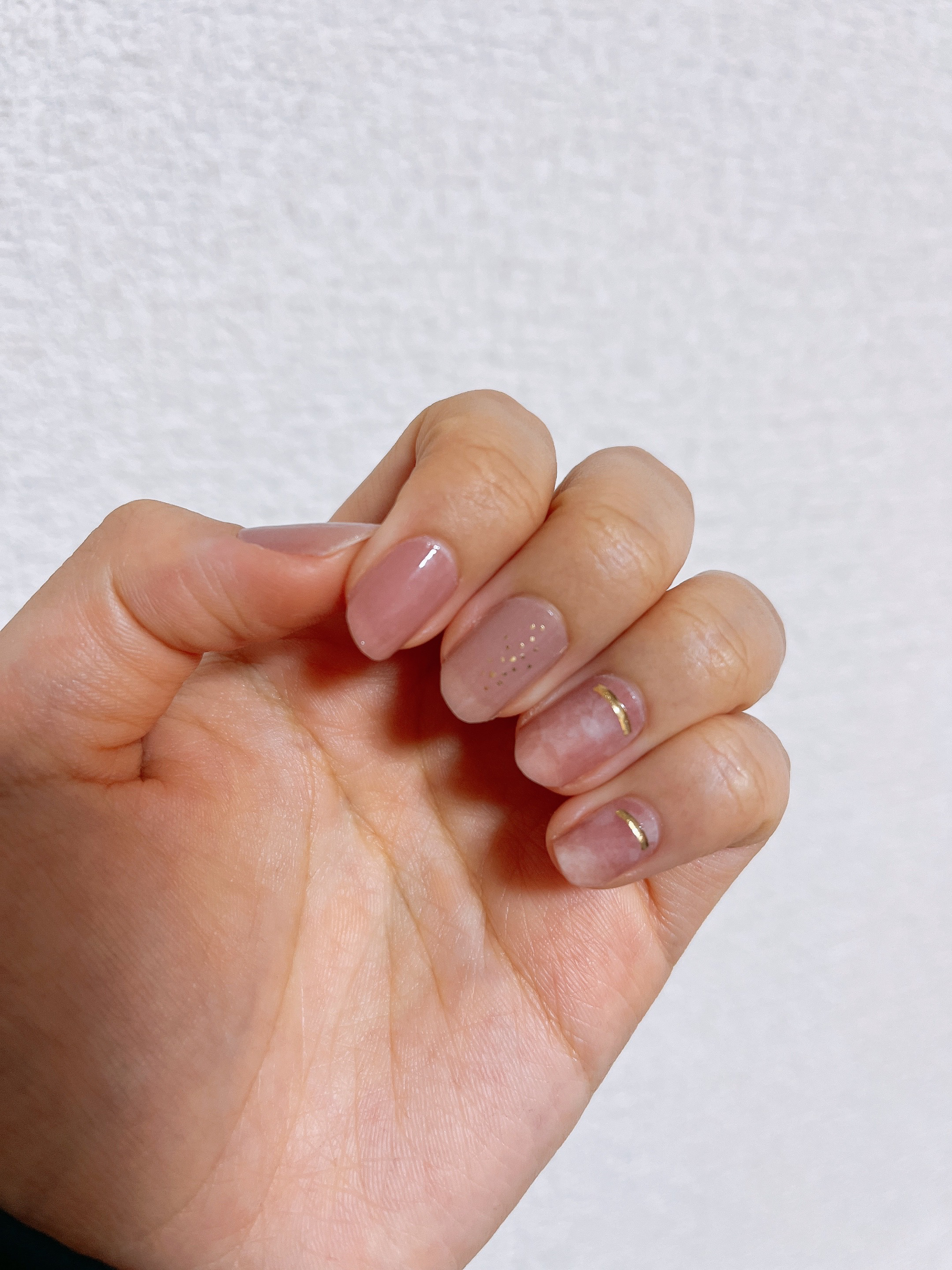 ジェルネイルシール/キャンドゥ/ネイルシールを使ったクチコミ（3枚目）