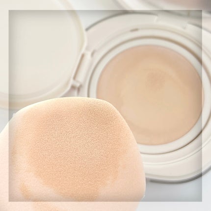 ブリージンググロークッション/Healus/クッションファンデーションを使ったクチコミ(4枚目)