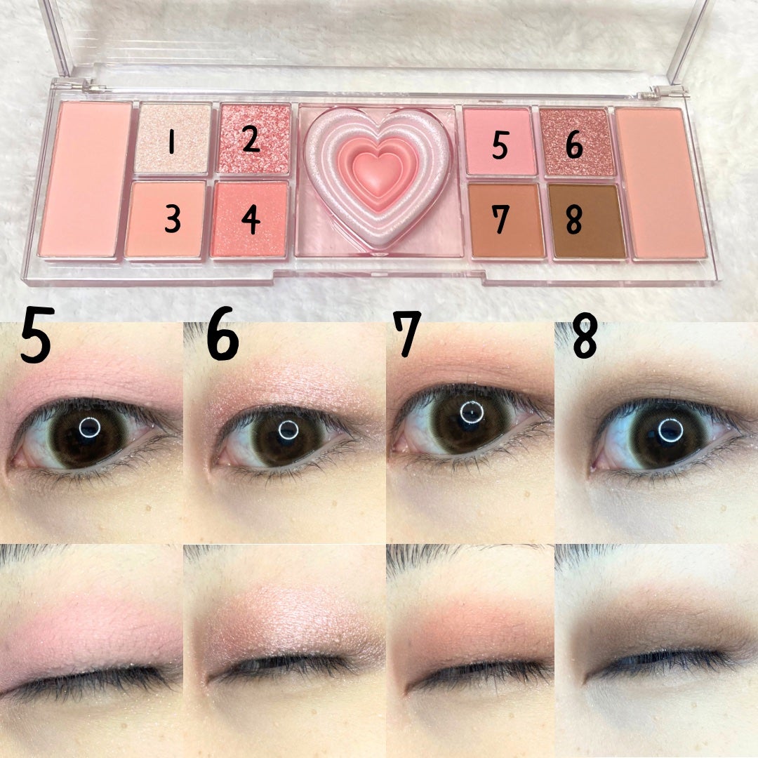 オールテイクムードライクパレット/PERIPERA/アイシャドウパレットを使ったクチコミ(5枚目)