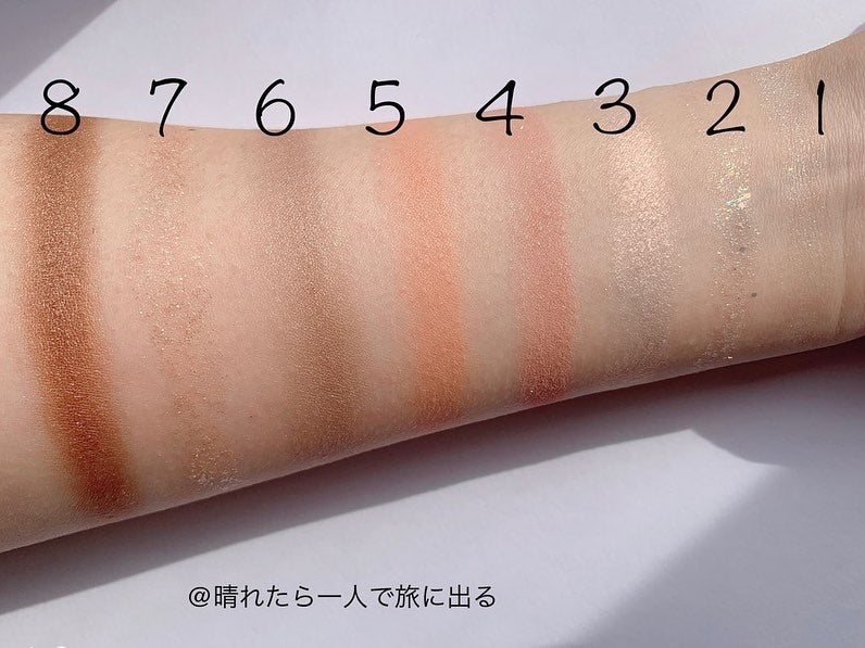 ドットオンムードアイパレット/Heart Percent/アイシャドウパレットを使ったクチコミ(8枚目)