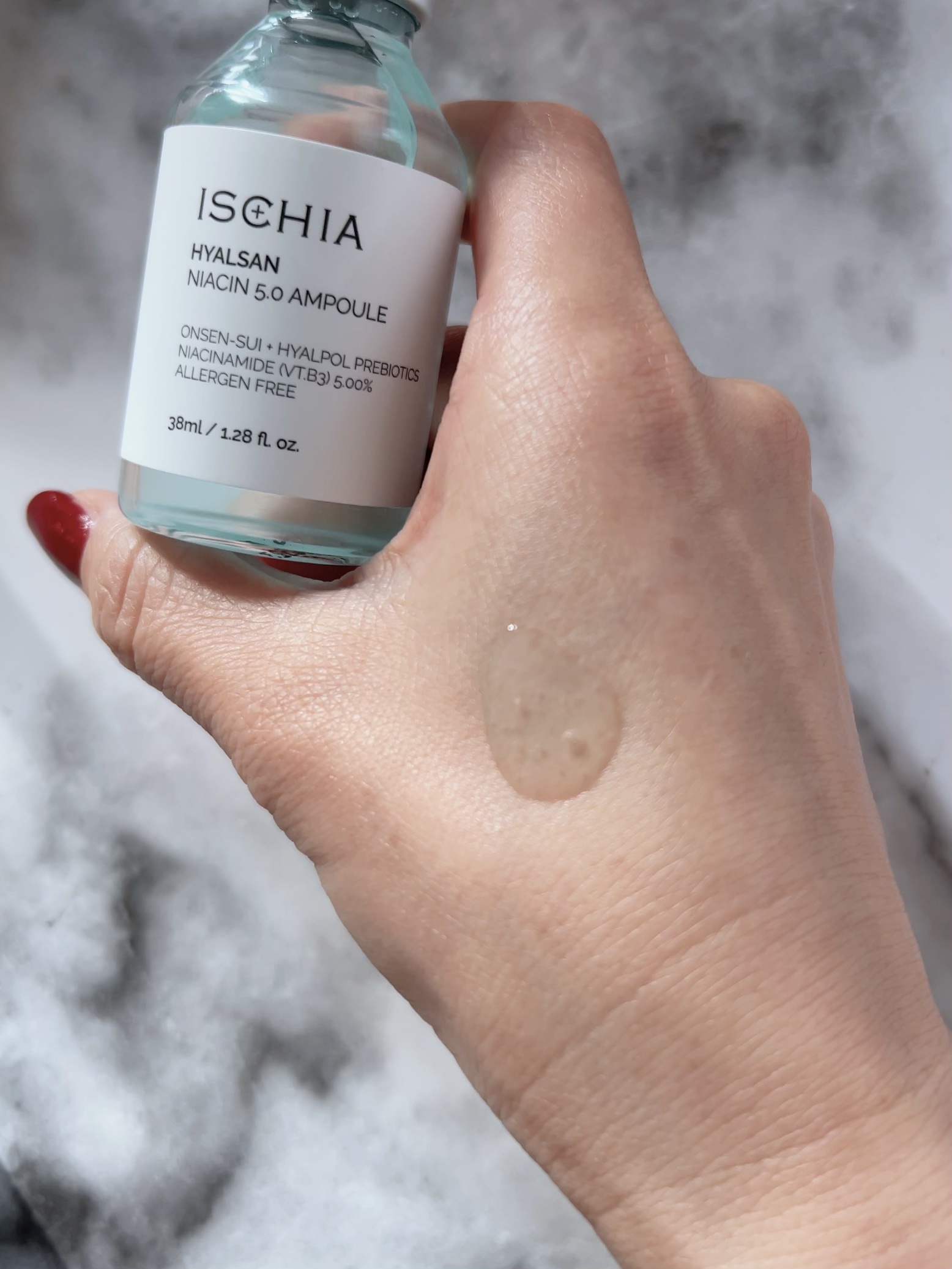 ヒアルサン アクアタイド4.0アンプル/ISCHIA/美容液を使ったクチコミ（3枚目）