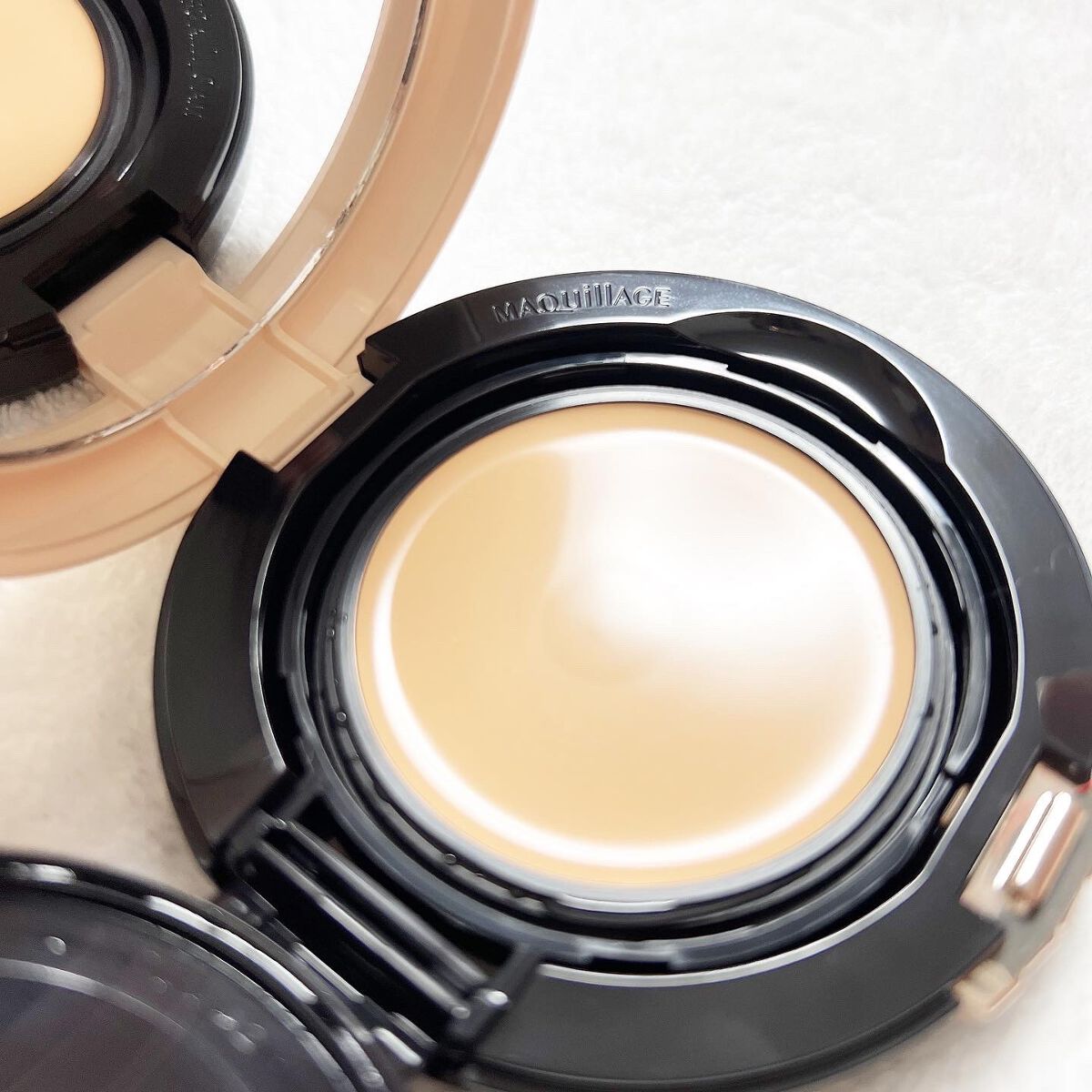 ドラマティックジェリーコンパクト/マキアージュ/クッションファンデーションを使ったクチコミ(2枚目)