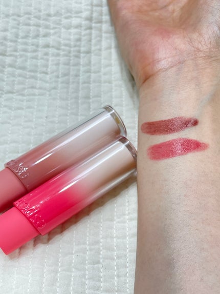 ノーウェアリップスティック バーミンググロー/espoir/口紅を使ったクチコミ(2枚目)