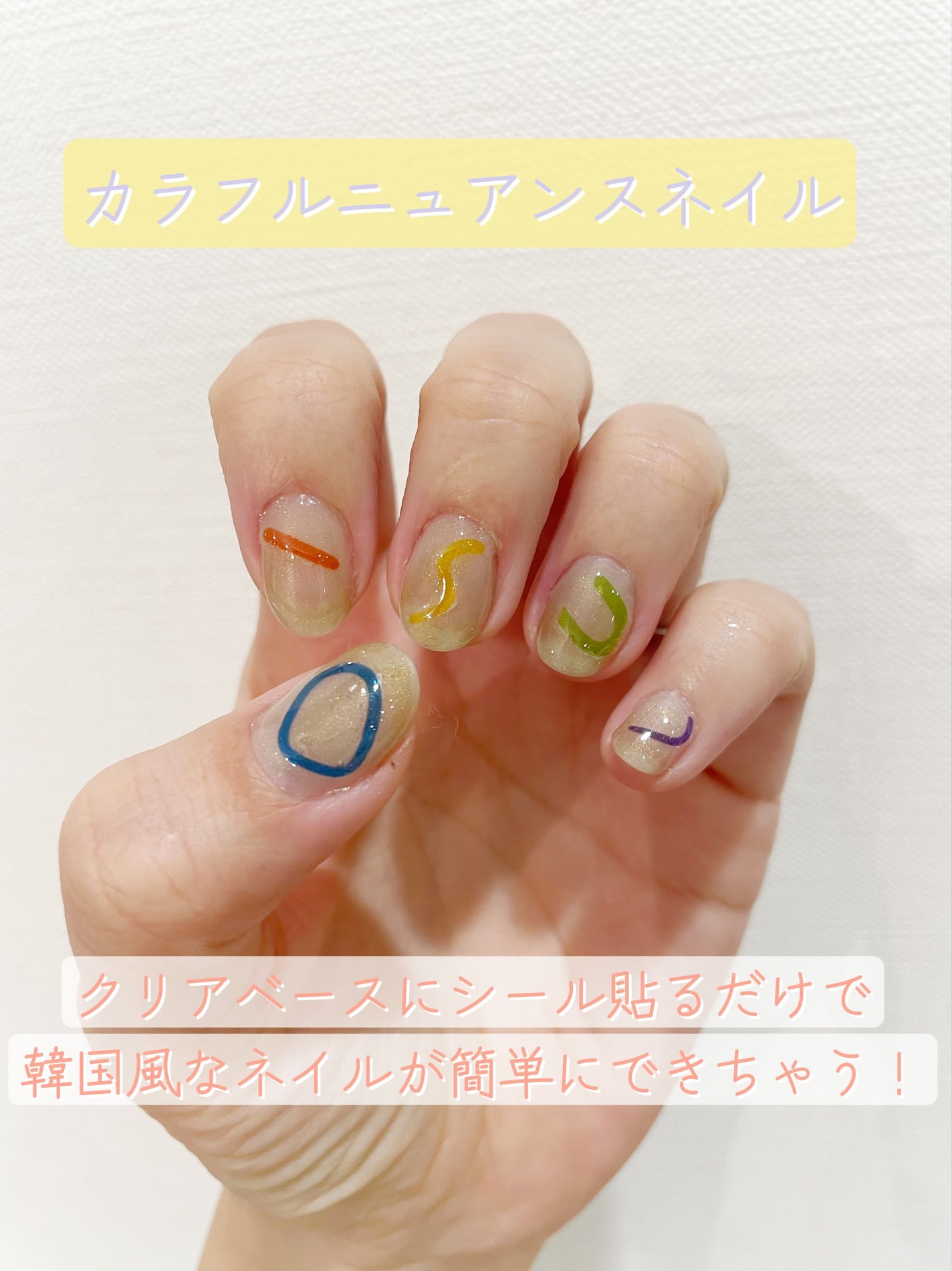 キャリー▲◀︎▼フォロバ100% on LIPS 「SHEINで買って良かった!おススメネイルシール!!みて!この..」(3枚目)