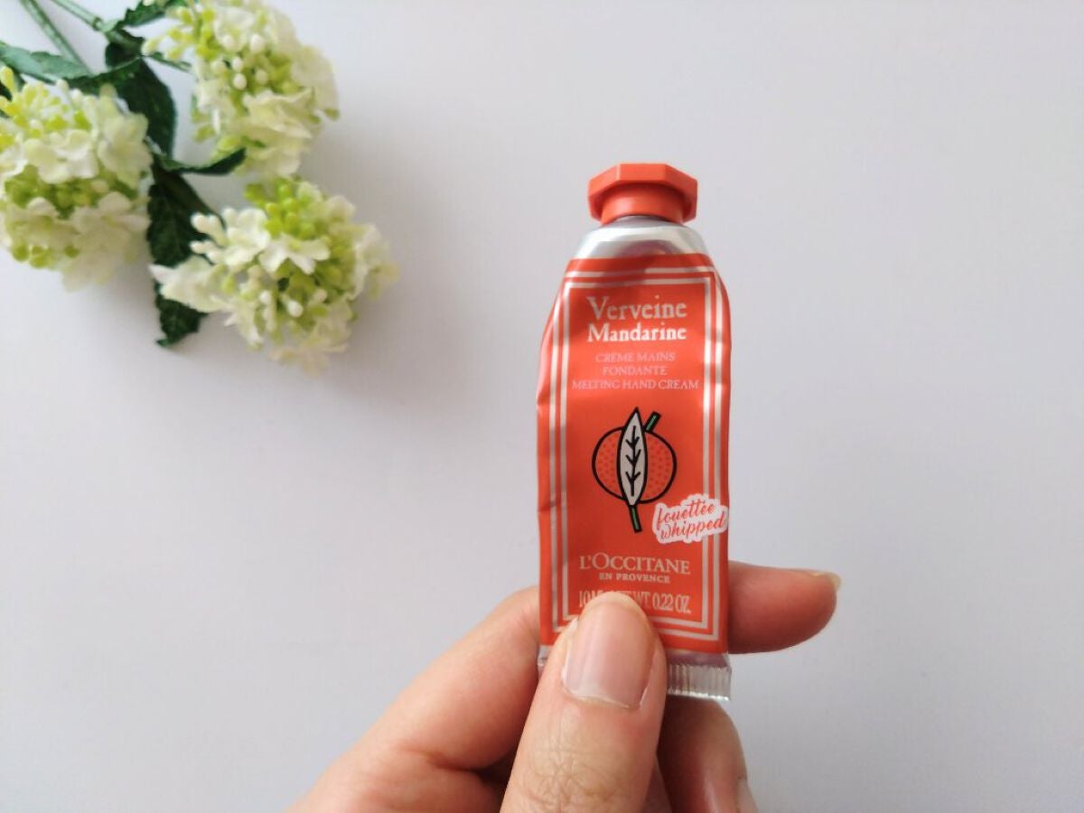 マンダリンヴァーベナ メルティハンドクリーム/L'OCCITANE/ハンドクリームを使ったクチコミ(1枚目)