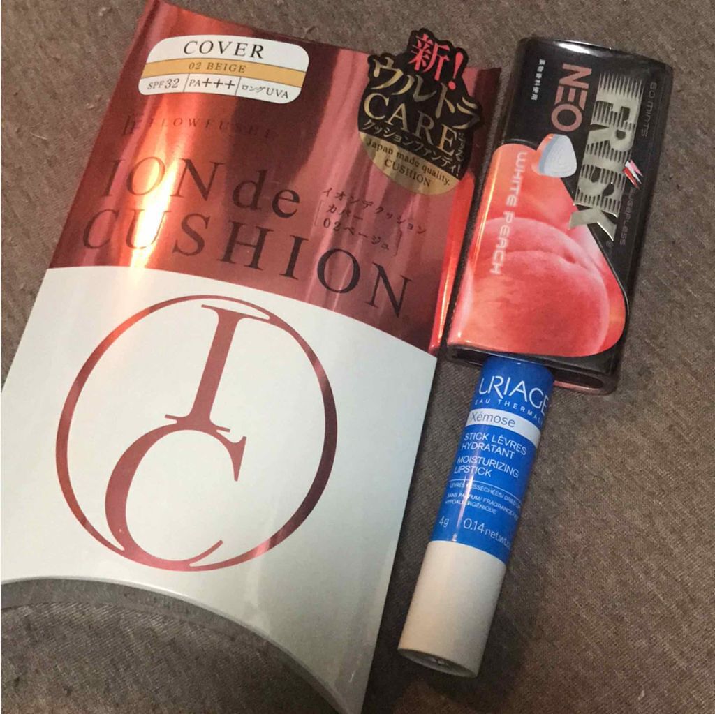 イオン デ クッション/UZU BY FLOWFUSHI/クッションファンデーションを使ったクチコミ（1枚目）