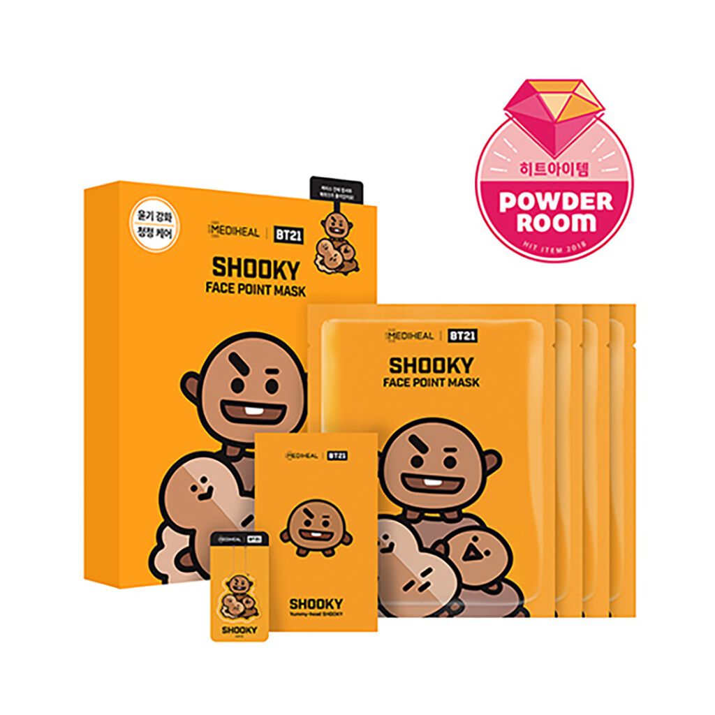 BT21 l MEDIHEAL SHOOKY ポイントパッチ MEDIHEAL