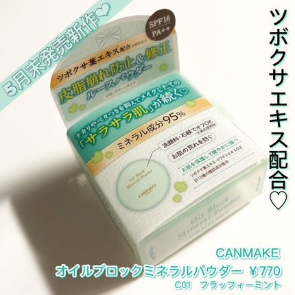 オイルブロックミネラルパウダー/キャンメイク/ルースパウダーを使ったクチコミ(2枚目)