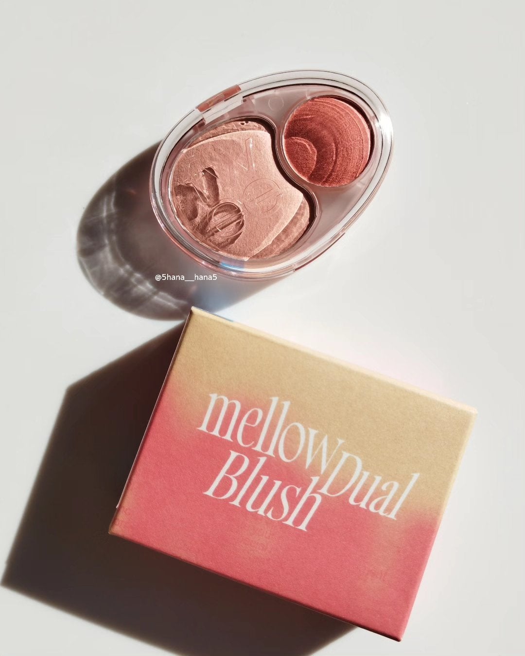 デュアルチークメロウ/fwee/ジェル・クリームチークを使ったクチコミ(1枚目)