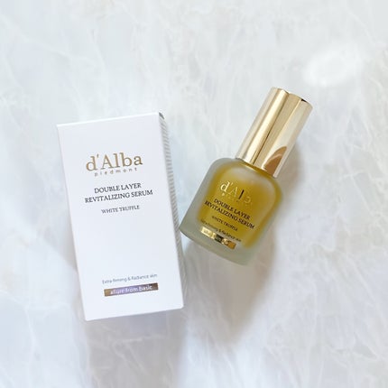 ホワイトトリュフダブルレイヤーリバイタライジングセラム/ダルバ/美容液を使ったクチコミ(2枚目)