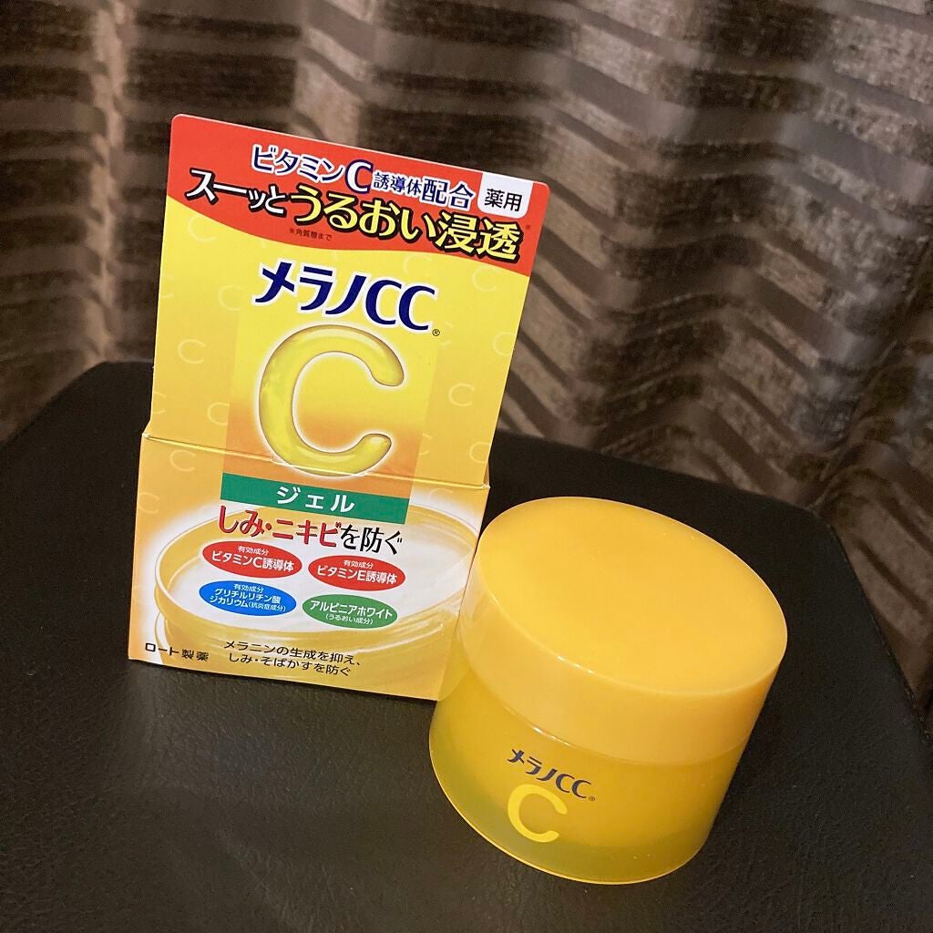 薬用しみ対策美白ジェル/メラノCC/フェイスクリームを使ったクチコミ(1枚目)