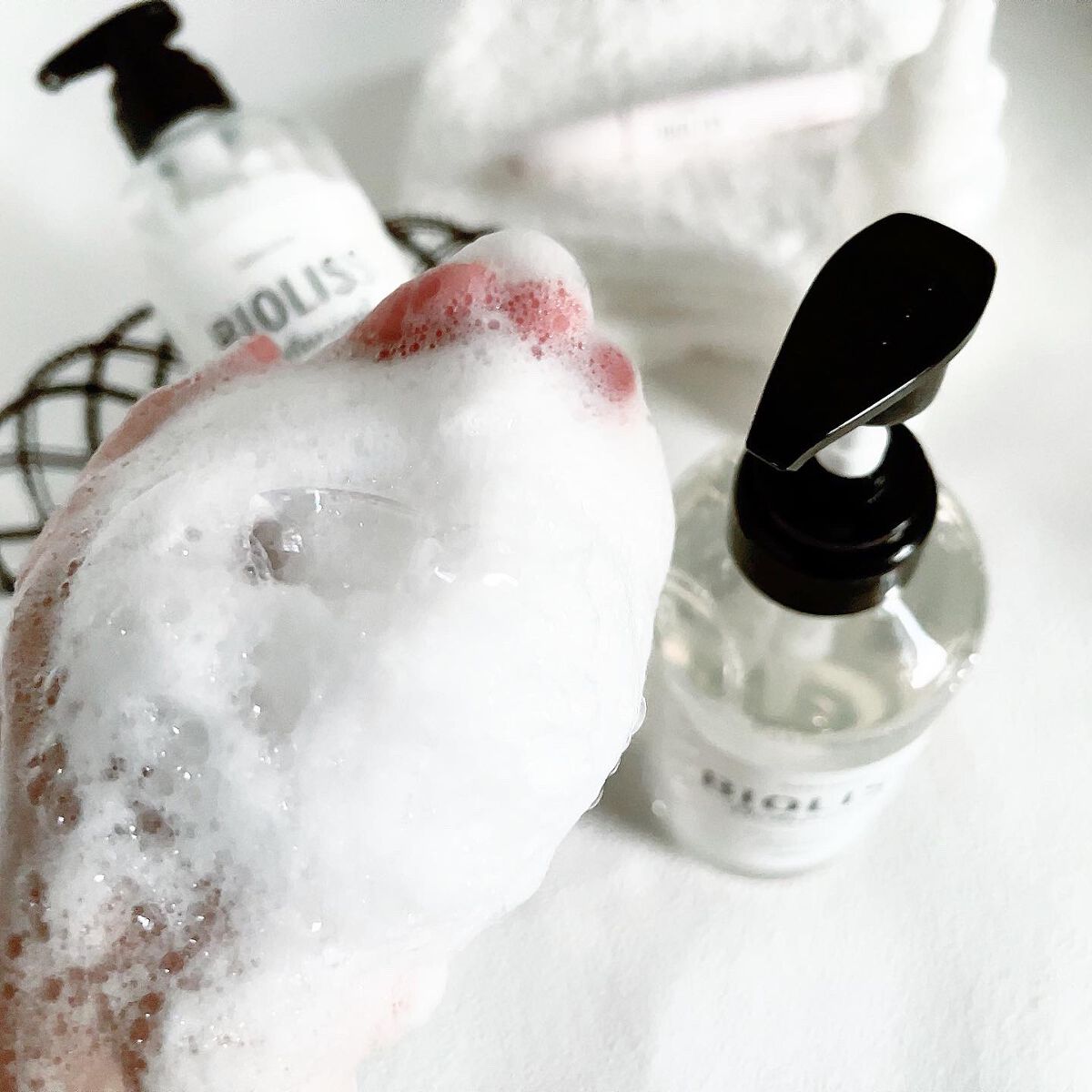 SSビオリス ボタニカル シャンプー／ヘアコンディショナー(ディープモイスト) コンディショナーポンプ480ml/SSビオリス/市販シャンプーを使ったクチコミ（3枚目）