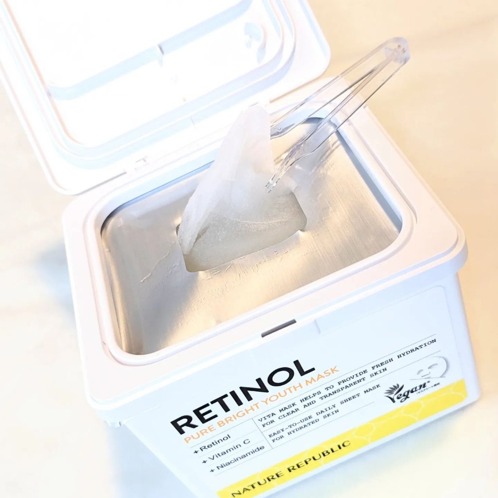 キューブマスク レチノール/ネイチャーリパブリック/シートマスク・パックを使ったクチコミ（2枚目）