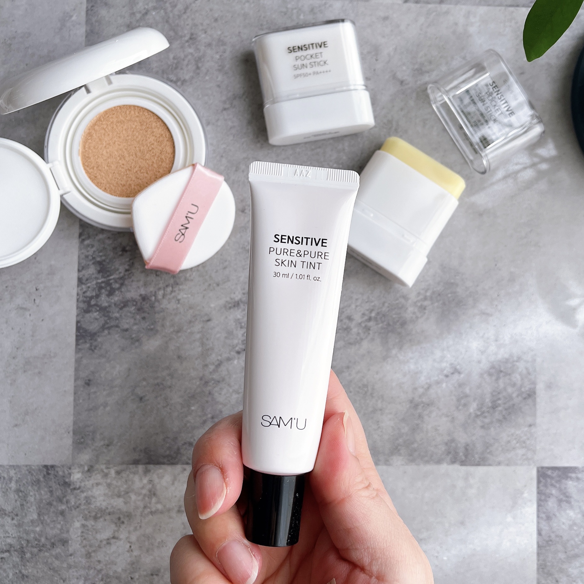 センシティブピュア＆ピュアクッション/SAM'U/クッションファンデーションを使ったクチコミ（2枚目）
