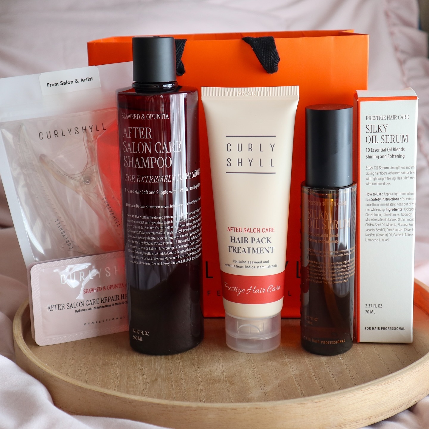 AFTER SALON CARE SHAMPOO/CULRY SHYLL/シャンプー・コンディショナーを使ったクチコミ（1枚目）