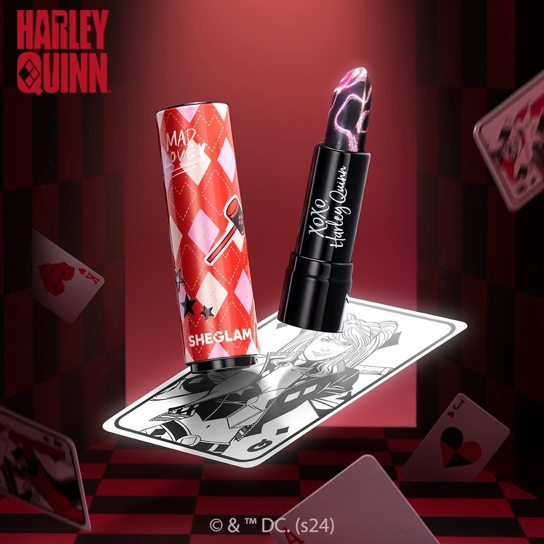 SHEGLAM公式アカウント on LIPS 「🃏いたずらの魔法でカラーがチェンジ💫HarleyQuinn×S..」(2枚目)